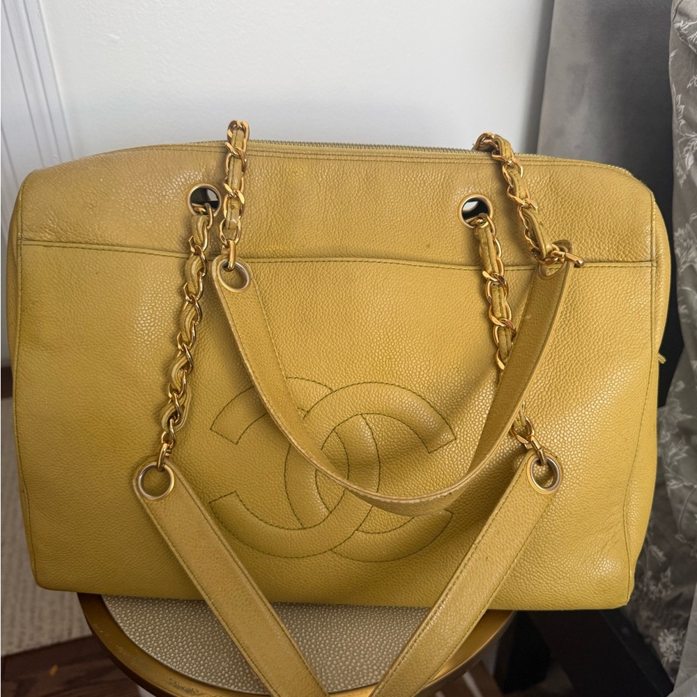Chanel Vintage Timeless Dome Tote
